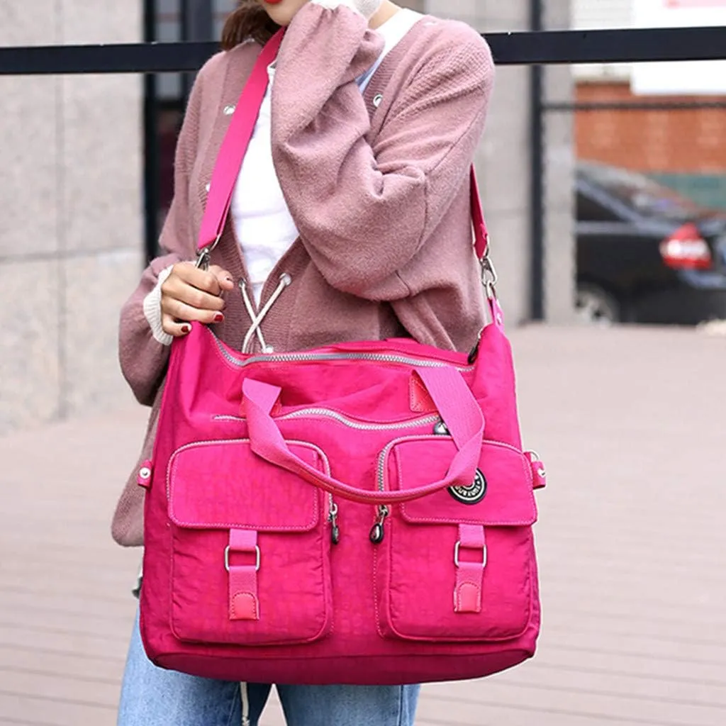 Tote Bag For Women Large Capacity Shoulder Handbags Travel Hobo Bags Messenger Bag For Mama Shopping Travel E