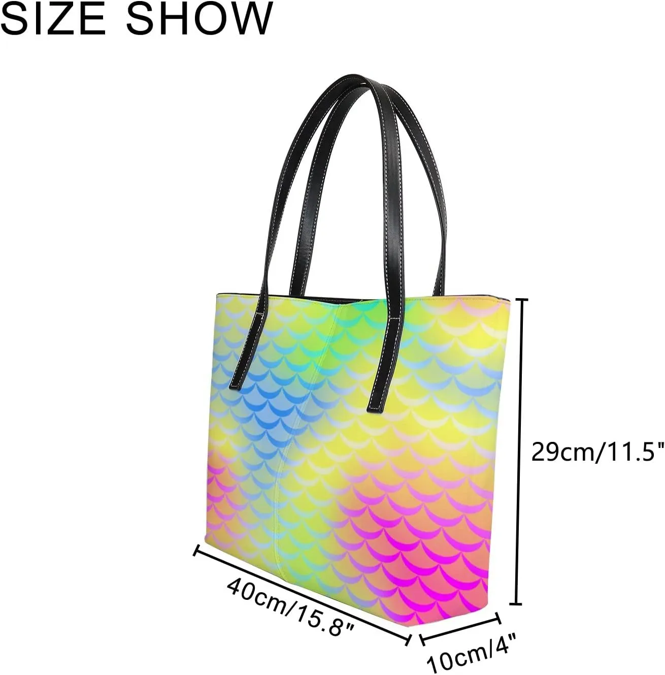 Tote Bag for Women PU Leather Handbags Women's Crossbody Handbags Work Tote Bags for Women Coachbags Tote Bag with Zipper