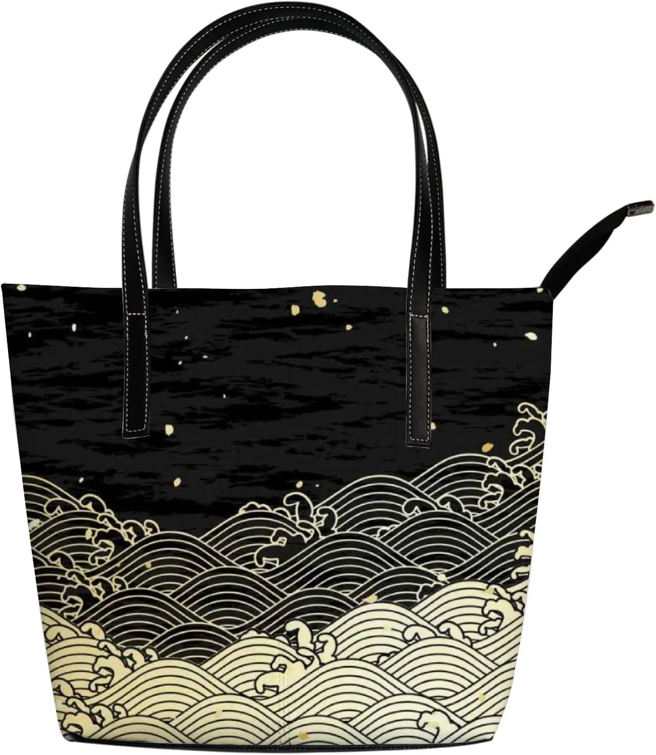 Tote Bag for Women PU Leather Handbags Women's Crossbody Handbags Work Tote Bags for Women Coachbags Tote Bag with Zipper