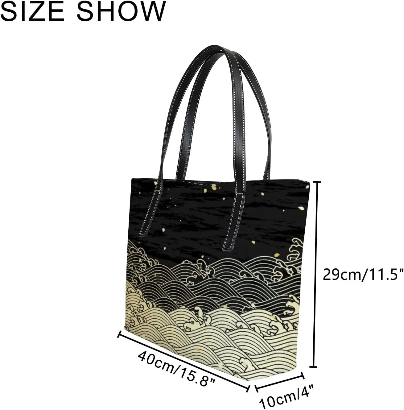 Tote Bag for Women PU Leather Handbags Women's Crossbody Handbags Work Tote Bags for Women Coachbags Tote Bag with Zipper