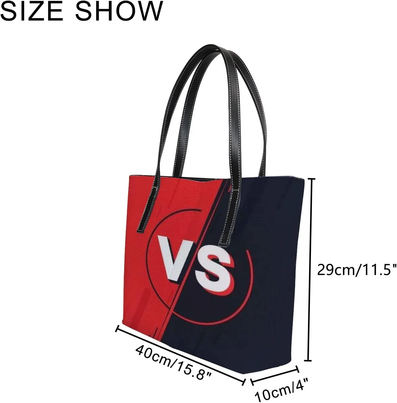 Tote Bag for Women PU Leather Handbags Women's Crossbody Handbags Work Tote Bags for Women Coachbags Tote Bag with Zipper