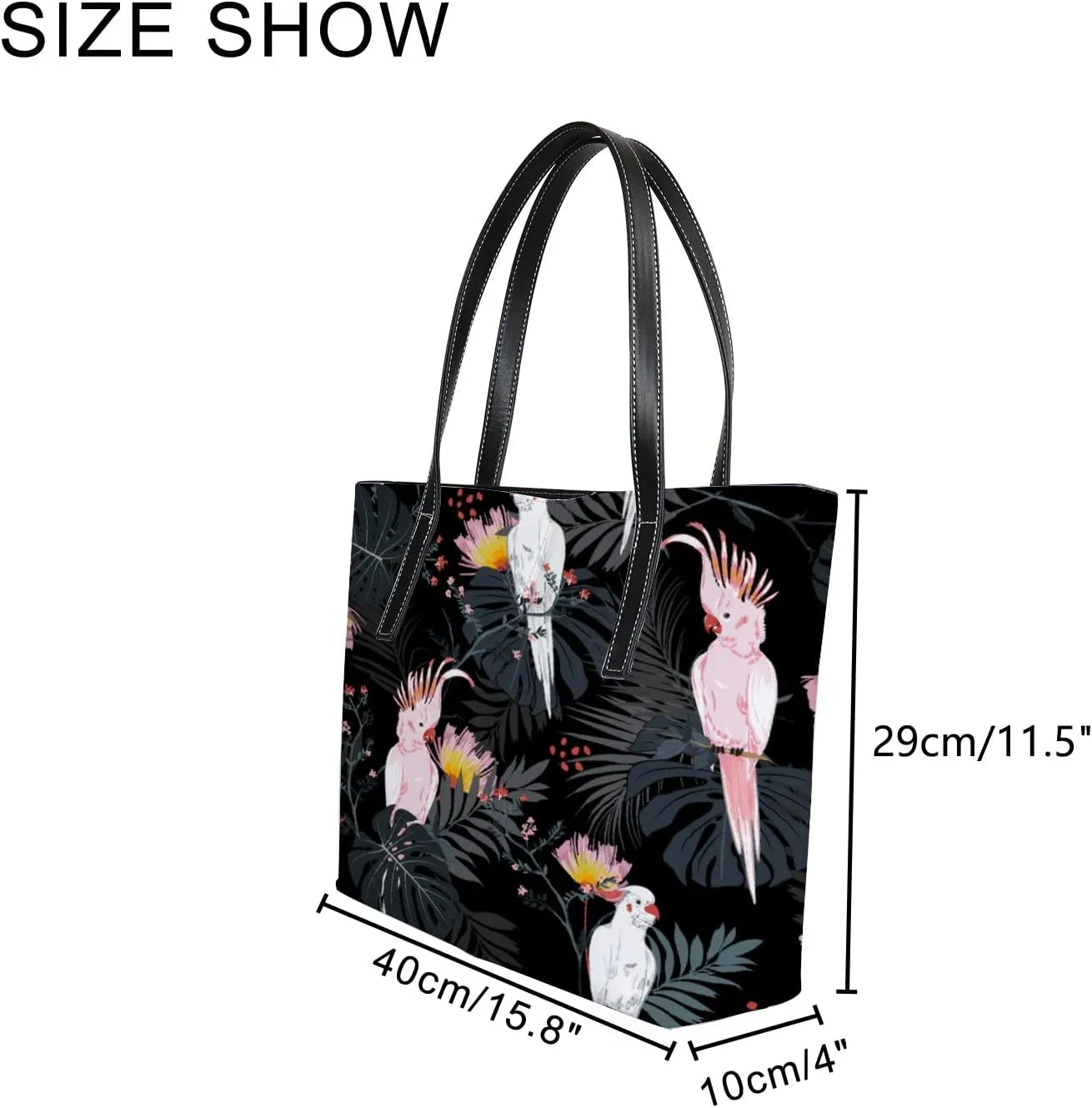Tote Bag for Women PU Leather Handbags Women's Crossbody Handbags Work Tote Bags for Women Coachbags Tote Bag with Zipper