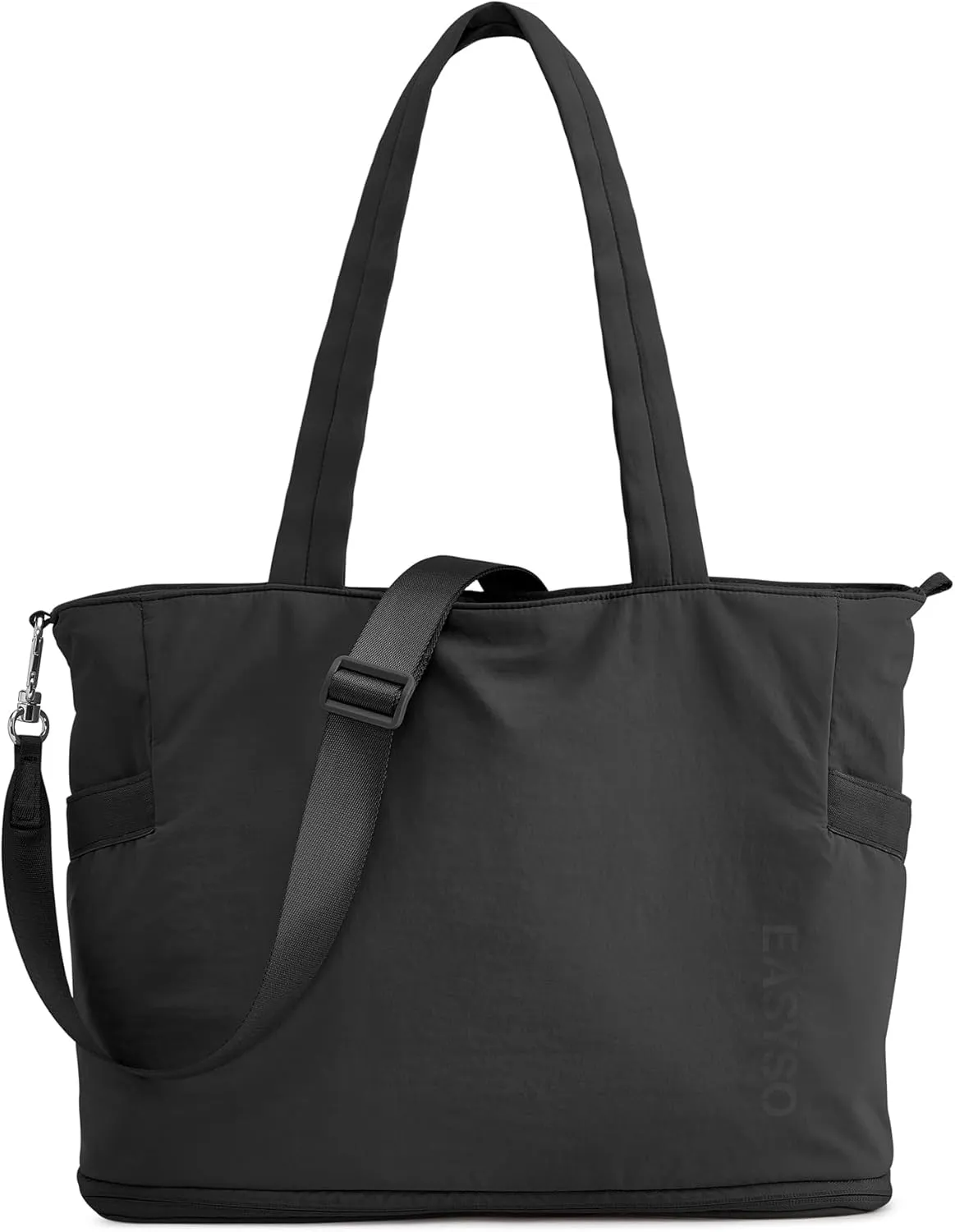 Tote Bag for Women,Puffer Work Bags with Zipper Compartments, Expandable Handbag for Travel Work Sport