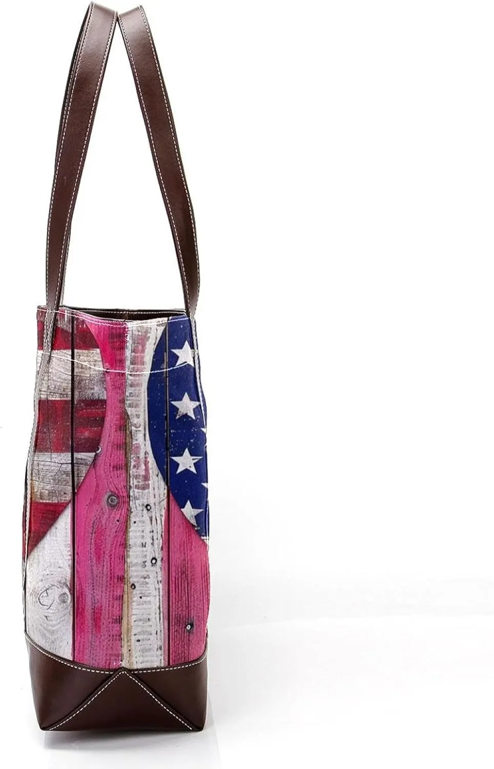 Tote Bag, Large Tote Bag, Women's Tote Handbags, Plank Usa Flag, Totes for Women