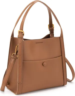 Tote Bags for Women Vegan Leather Crossbody Bags Shoulder Handbag Purses for Women Top Handle with Adjustable Strap