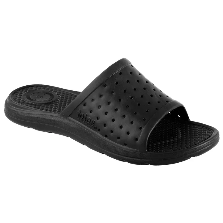 Totes Men's Perforated Ara Slide with Everywear Technology (x2)