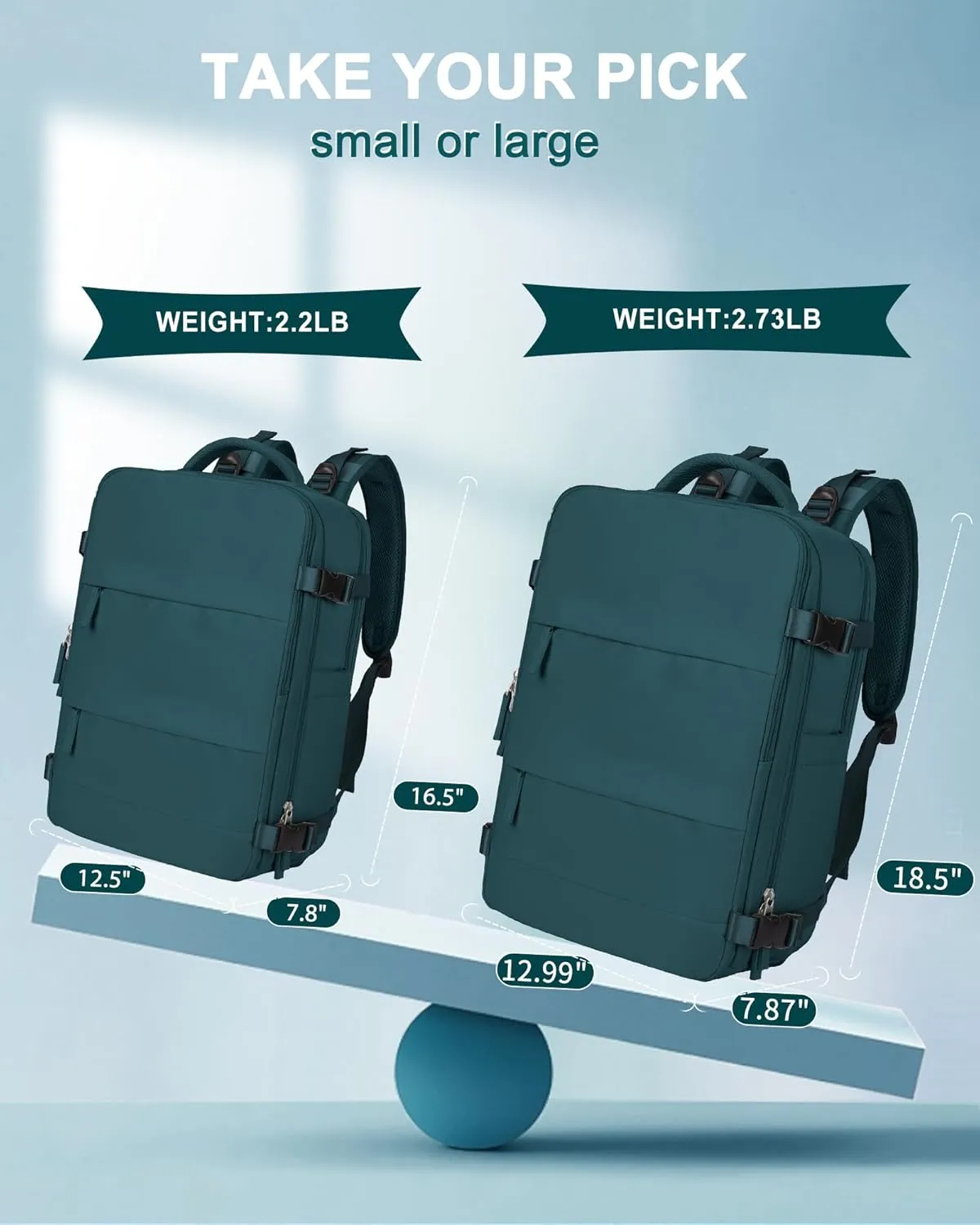 Travel Backpack For Women Men Carry On Backpack For Traveling On Airplanes Personal Item Travel Bag laptop backpacks