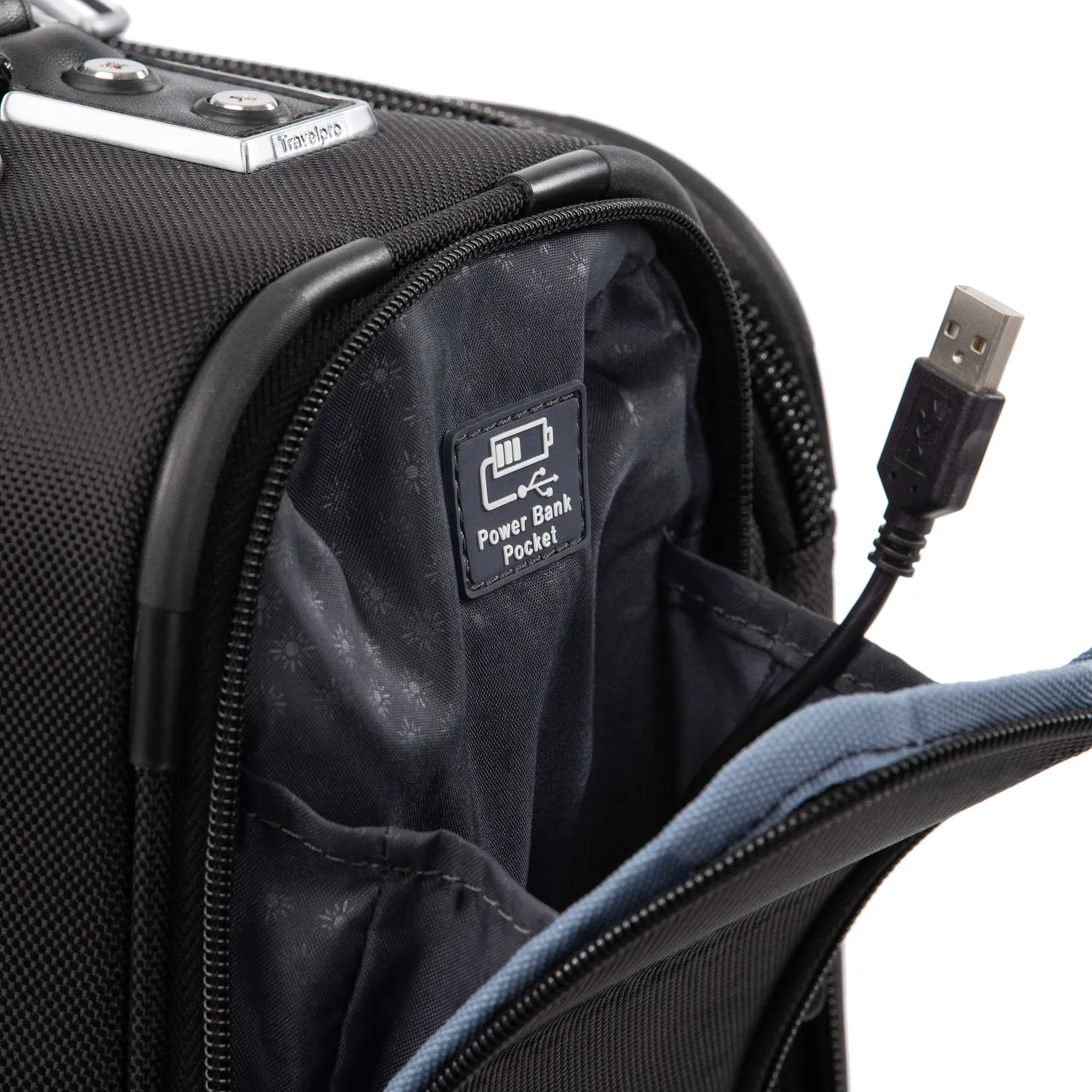 Travelpro Platinum Elite 22" Expandable Carry On Rollaboard - Black