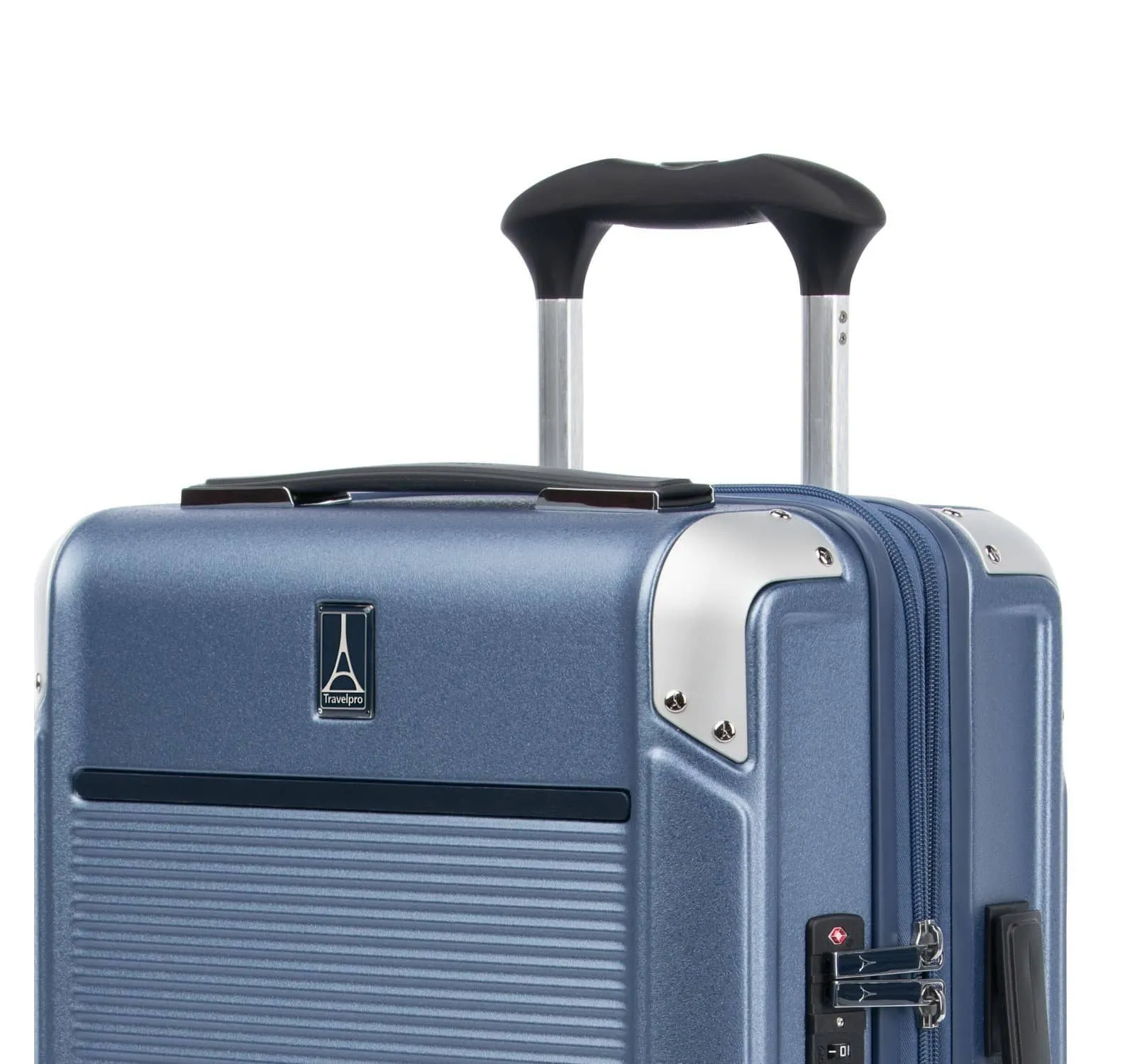 Travelpro Platinum Elite Carry-On Expandable Hardside Spinner - Dark Sky Blue