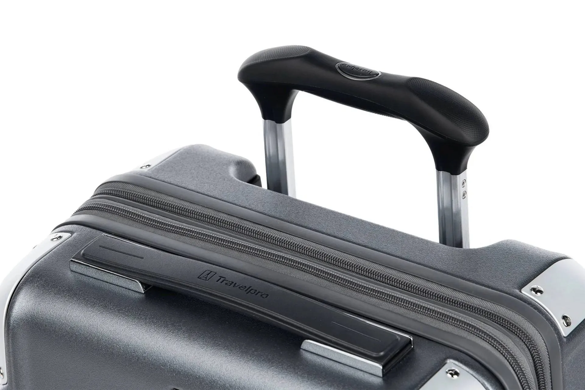 Travelpro Platinum Elite Compact Carry-On Expandable Hardside Spinner - Vintage Grey