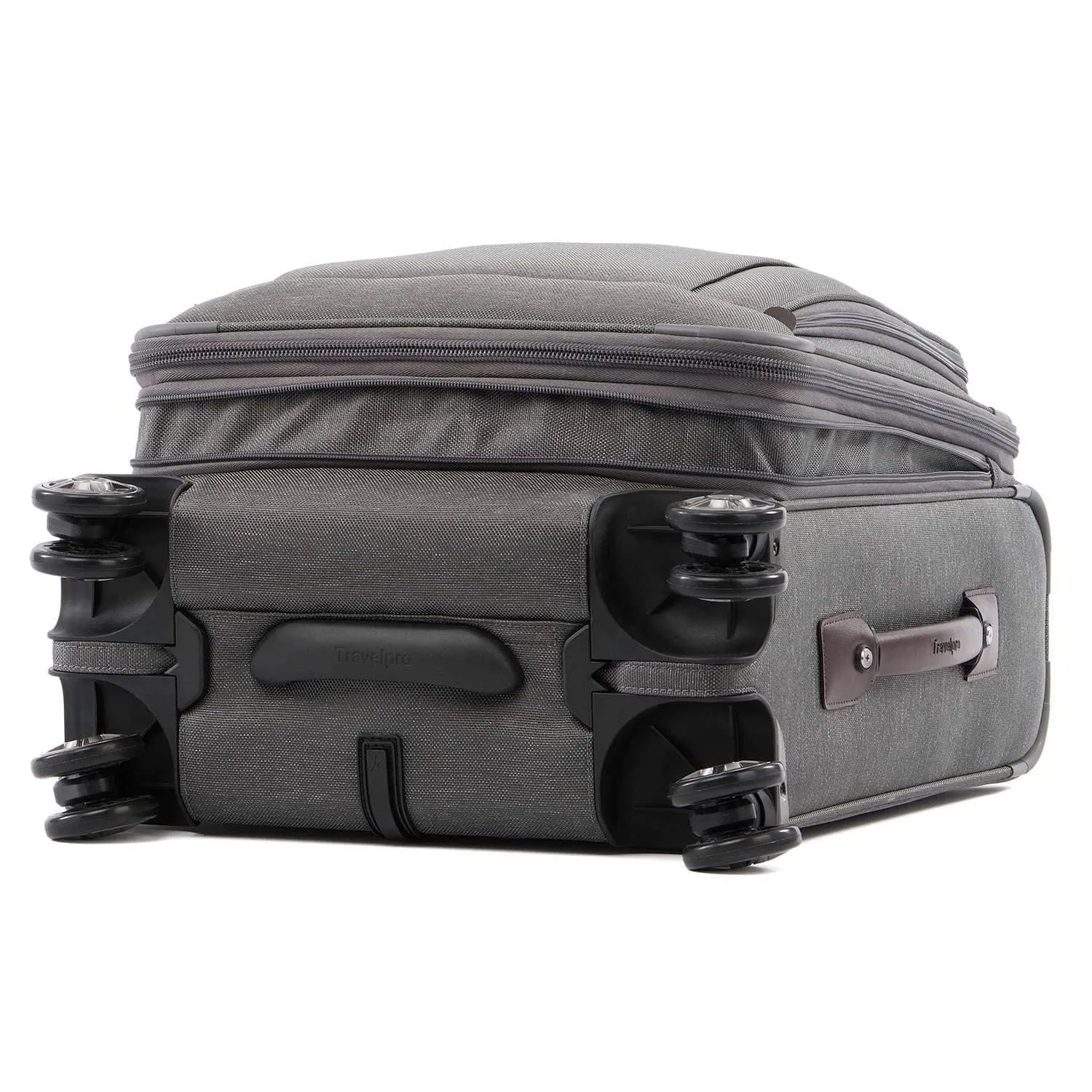 Travelpro Platinum Elite International Expandable Carry-on Spinner- Vintage Grey