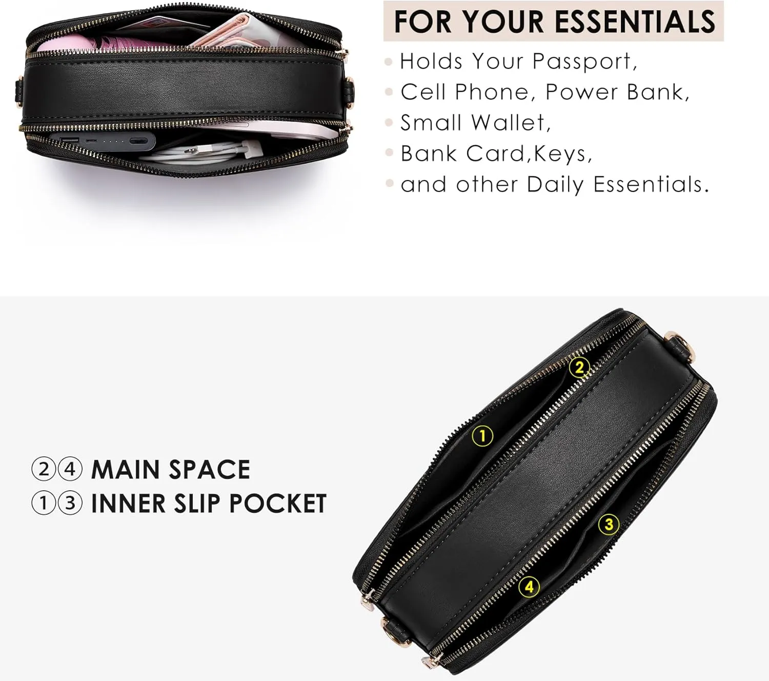 Trendy Purses For Women Crossbody Bag with Unique Camera Bag Style,Designer Small Hardshell Shoulder Bag/Handbags