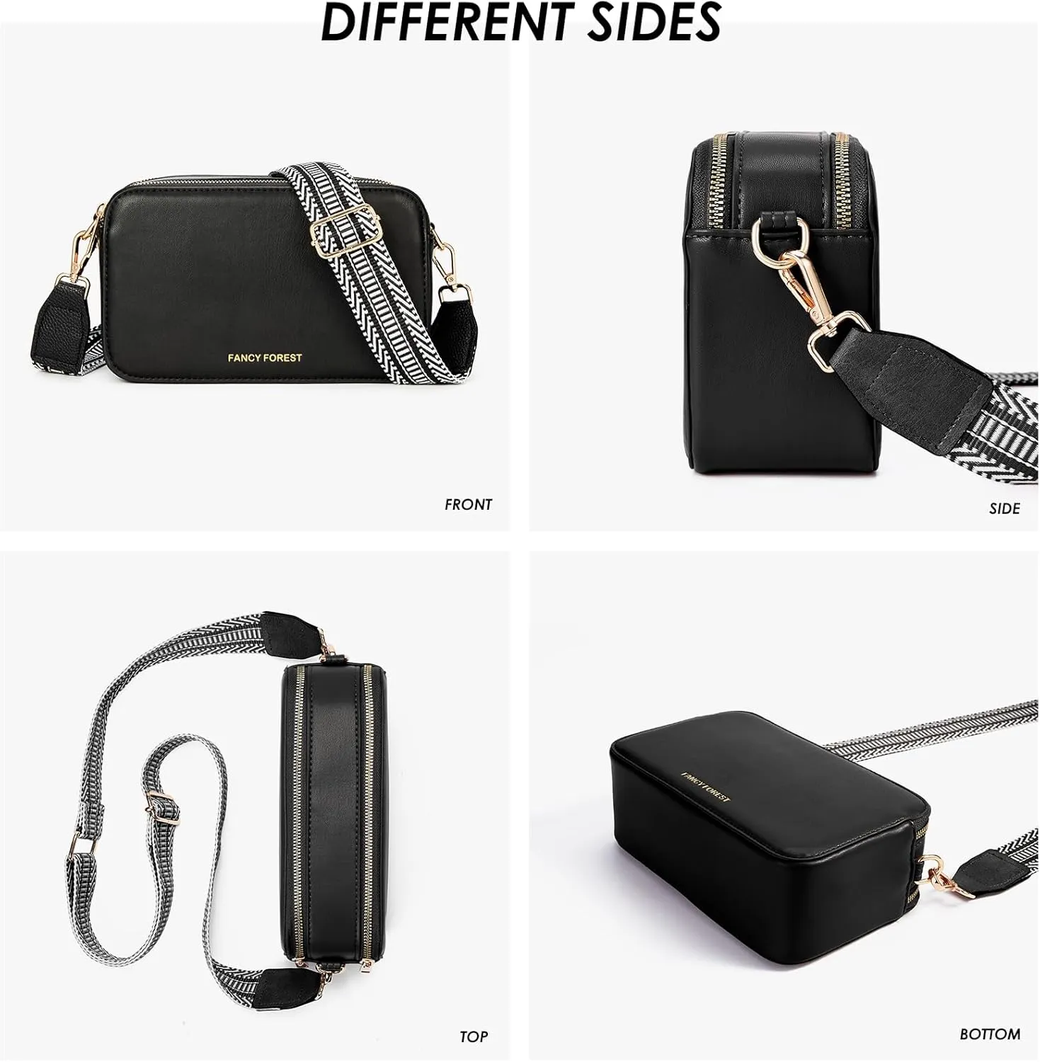 Trendy Purses For Women Crossbody Bag with Unique Camera Bag Style,Designer Small Hardshell Shoulder Bag/Handbags