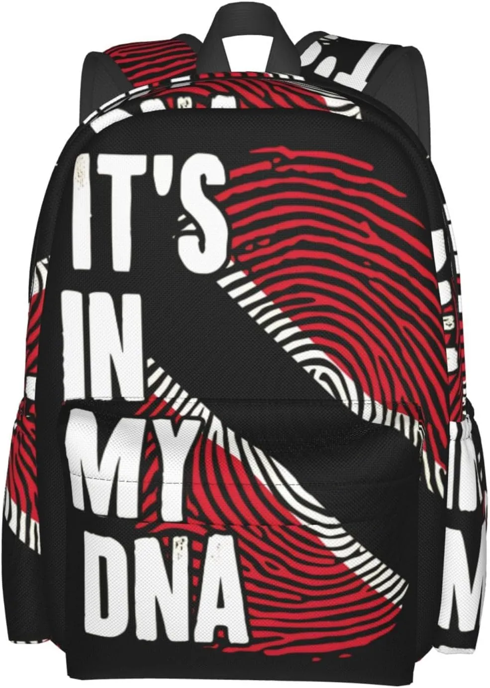 Trinidad and Tobago It's in My Large Travel Backpack Casual Backpacks Laptop Daypack Working Rucksack Lightweight Back Pack Sports Bag with Adjustable Shoulder Strap