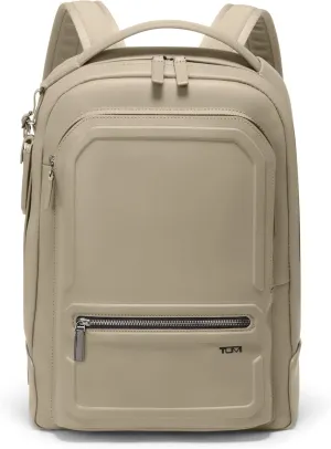 TUMI Harrison Bradner 14-Inch Backpack - Women's & Men's Professional Backpack for Business & Travel - Durable Backpack - Limestone