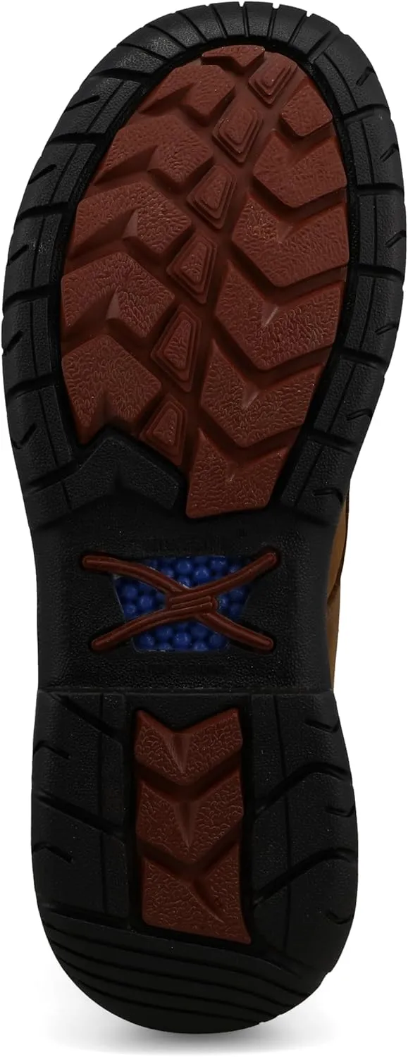 Twisted X Men's 4" All Around Work Boot, Moc Toe with CellStretch