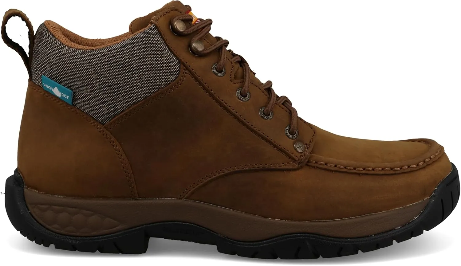 Twisted X Men's 4" All Around Work Boot, Moc Toe with CellStretch
