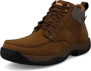 Twisted X Men's 4" All Around Work Boot, Moc Toe with CellStretch