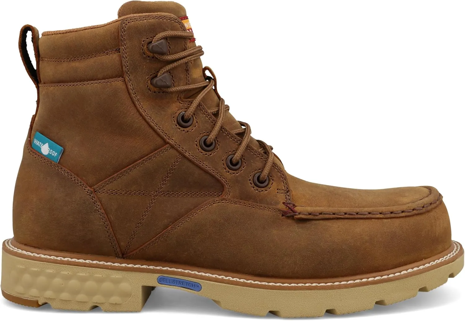 Twisted X Men's 6" Waterproof Nano Composite Safety Work Boot
