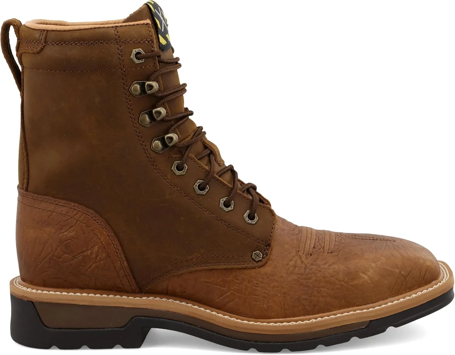 Twisted X Men's 8" Steel Toe Lite Western Work Lacer