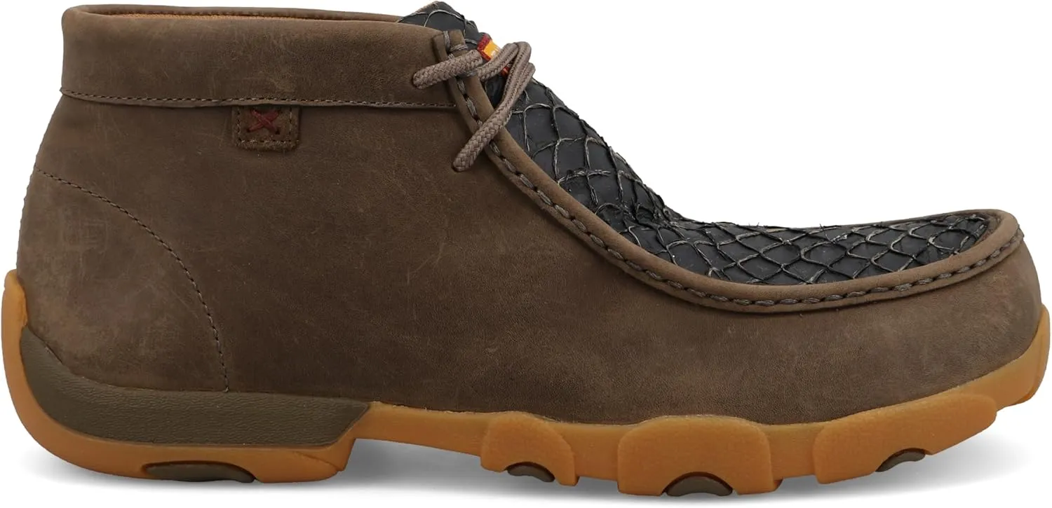 Twisted X Men's Work Chukka Driving Moc, Moc Toe Nano Toe
