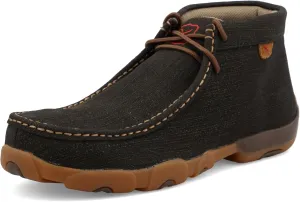 Twisted X Men's Work Chukka Driving Moc, Moc Toe Steel Toe, Charcoal, 13 W