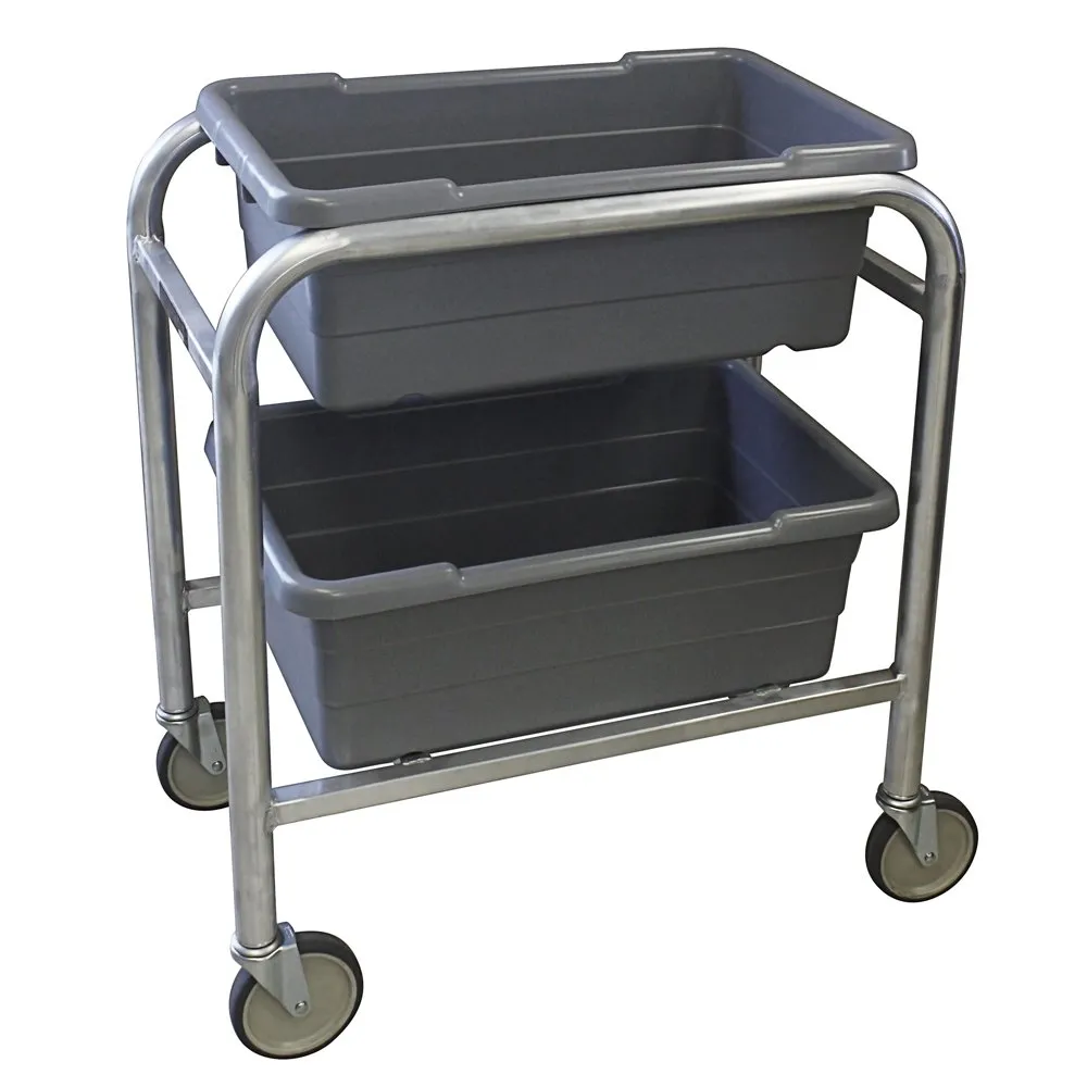 UltraSource Industrial Poly Tote Carts (2 Lug Vertical - 28.25" D x 16.5" W x 33" H)