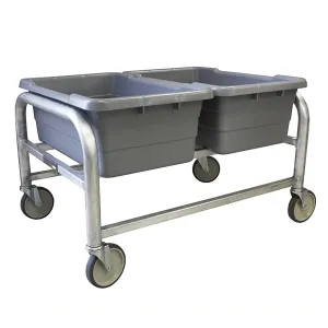 UltraSource Industrial Poly Tote Carts (2 Lug Wide - 24.5" x 20" x 33")
