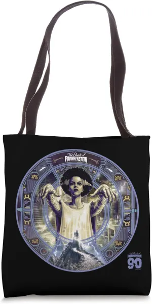 Universal Monsters Bride Of Frankenstein 90th Tarot Style Tote Bag