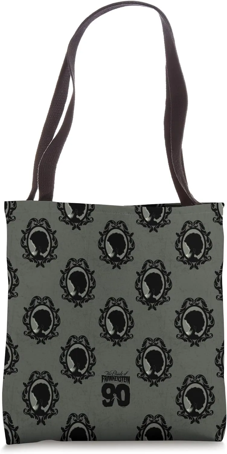 Universal Monsters Bride Victorian Portrait All-Over Print Tote Bag
