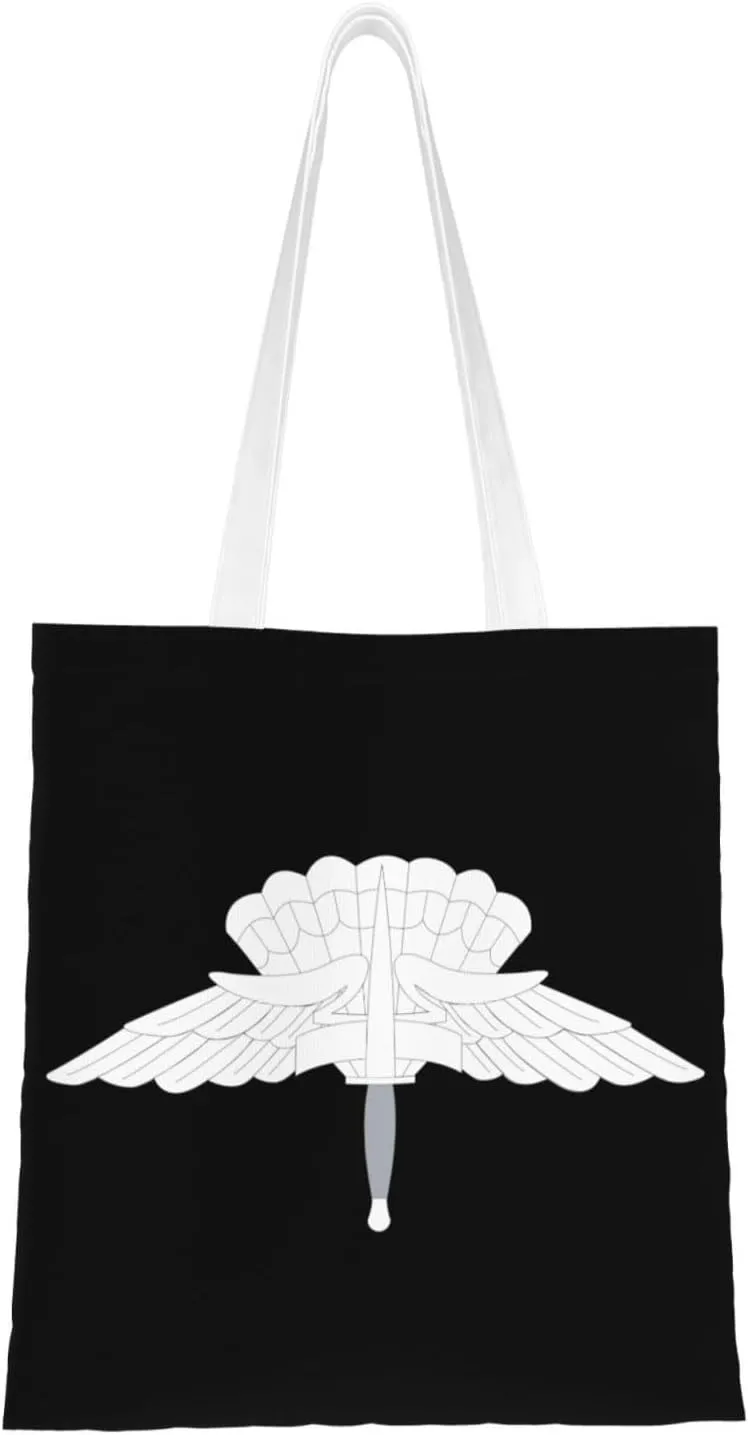 Usaf - Occupational Badge - High Altitude Low Opening Tote Bag for Women Canvas Shopping Bags Reusable Beach Bag Grocery Bags Tote Shoulder Bag Gift Bags
