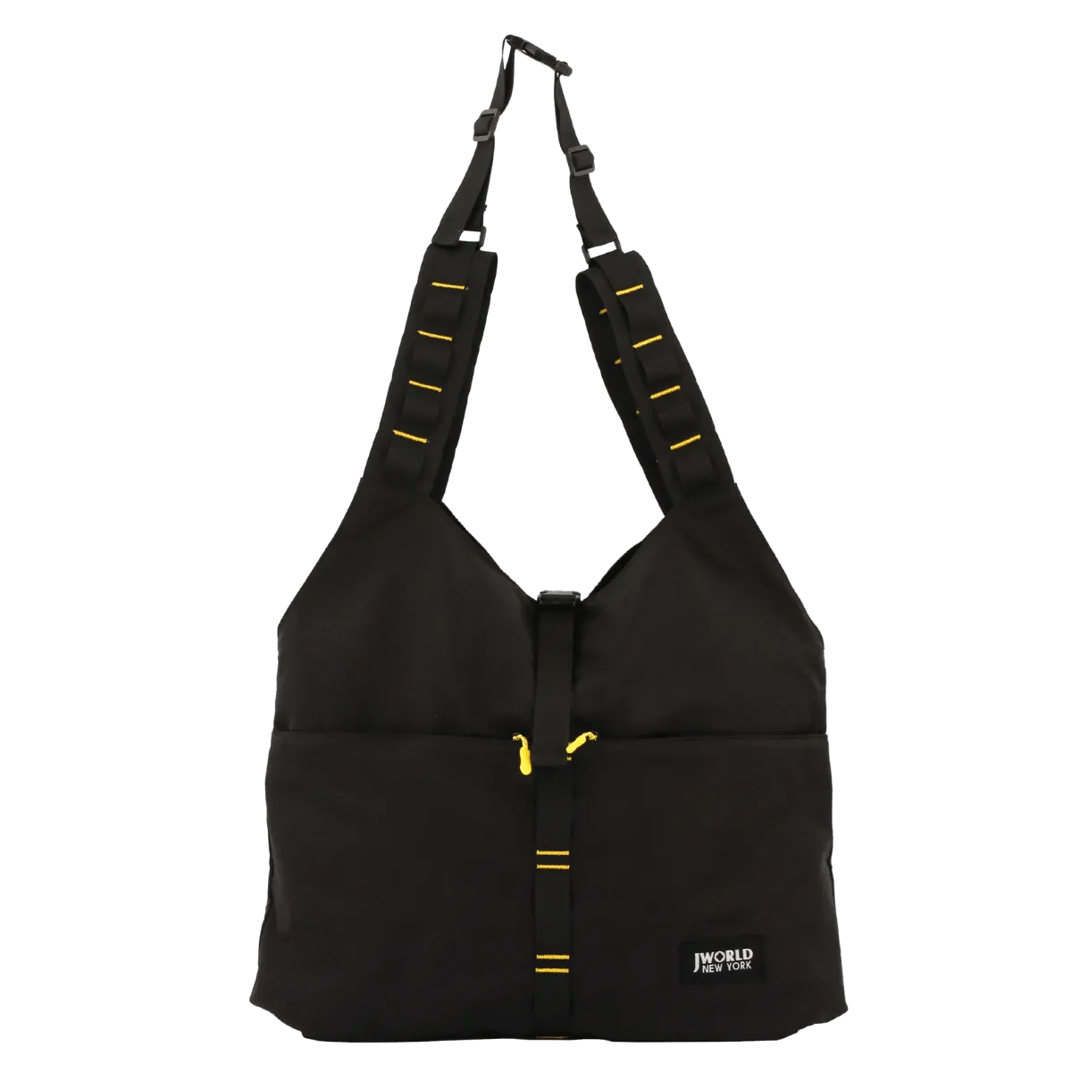 Util Tote Bag in Black/Yellow