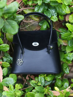Velora Black Sling Bag