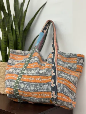 Vintage Village Tote