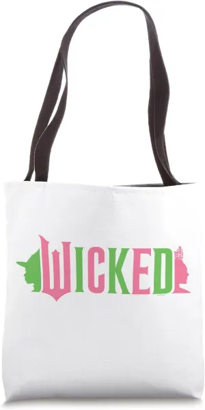 Wicked Pink & Green Tote Bag