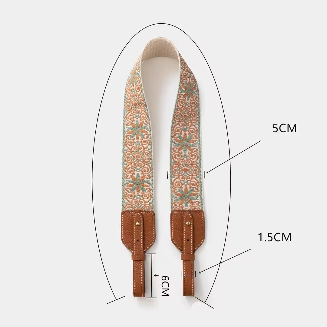 Wide Replacement Bag Adjustable for Women Strap Strap inch 2 Guitar Flower Purse Handbags Powerful 169$-AA(online)-Crochet Exclusive choices Straps Crossbody