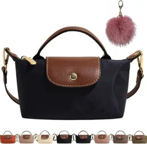 Women's Colorblock Mini Crossbody Bag,Solid Color Square Handbag,Color Purse with Adjustable Strap