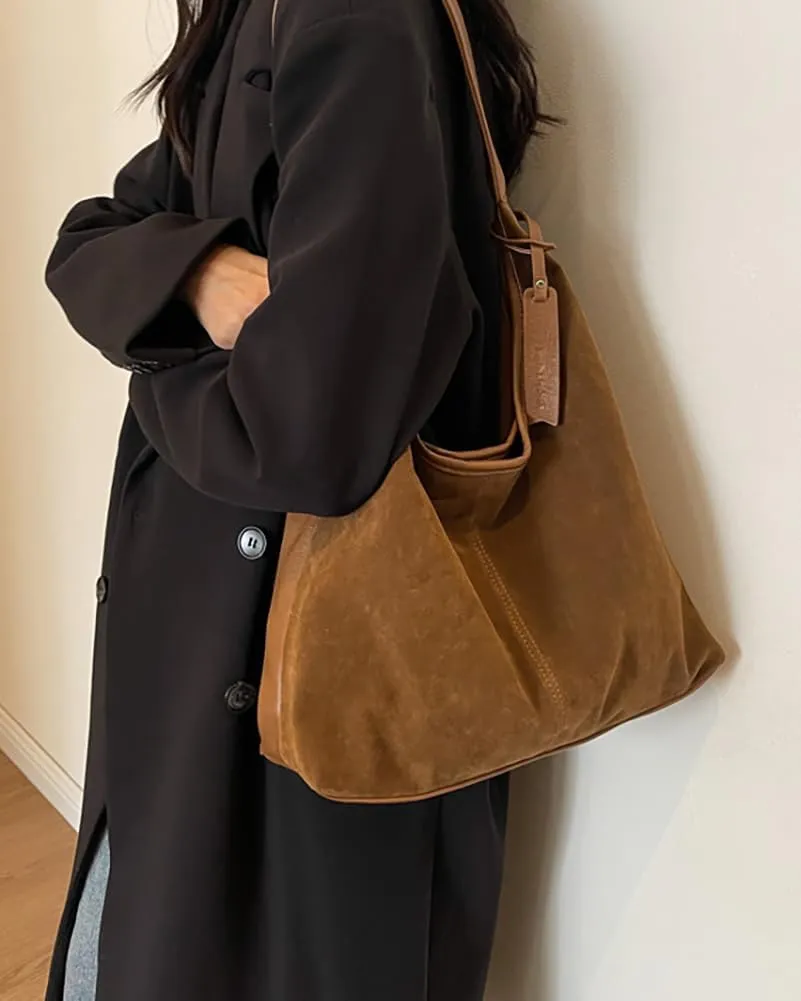 Womens Fashion Shoulder Bags Large Tote Bag Retro Purse Handbag Casual Work Ladies Top Handle Satchel