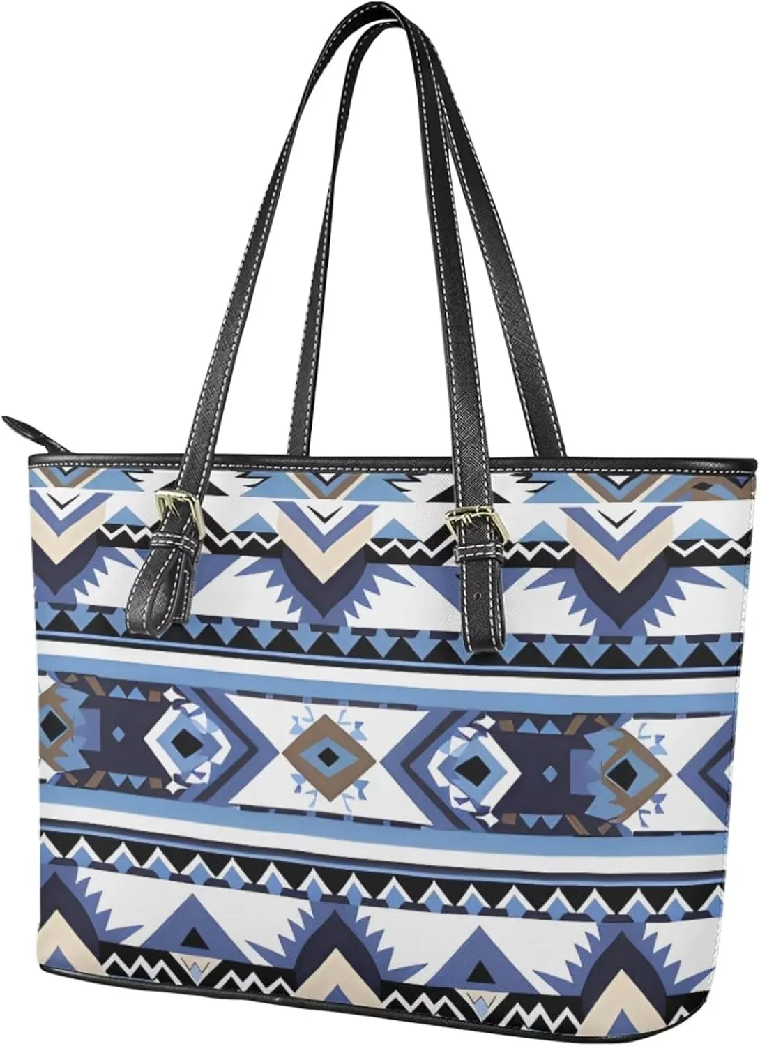 Women's Handbag Makeup Bag and Wallet Set of 3 Pack Tote Bags Purse for Beach, Work, Office
