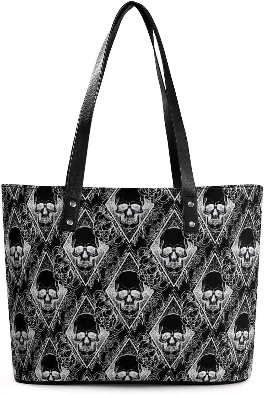 Women's Leather Large Capacity Work Tote Bags Handbags Big Commuter Bag