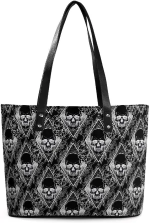 Women's Leather Large Capacity Work Tote Bags Handbags Big Commuter Bag