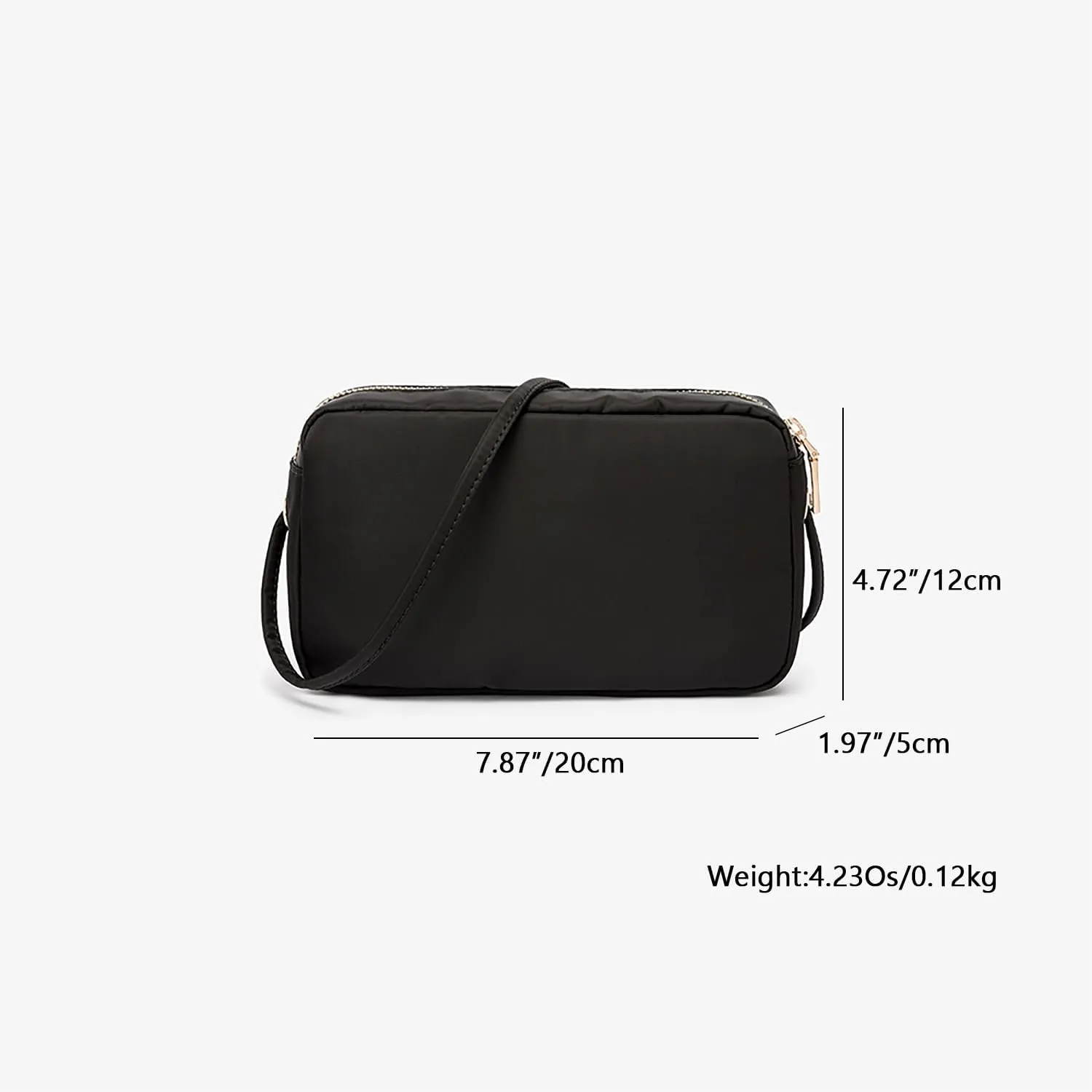 Womens nylon Crossbody Bag Small Shoulder Handbags Ladies Designer Satchel Purse