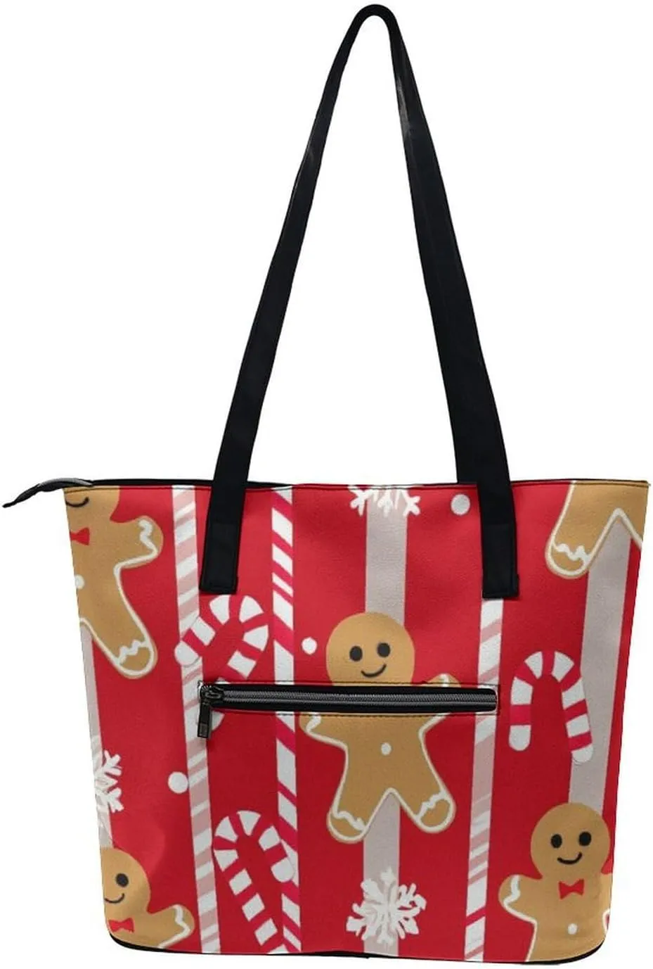 Women's Portable Tote Bag Trendy Modern Leather Handbag For Work Weekend