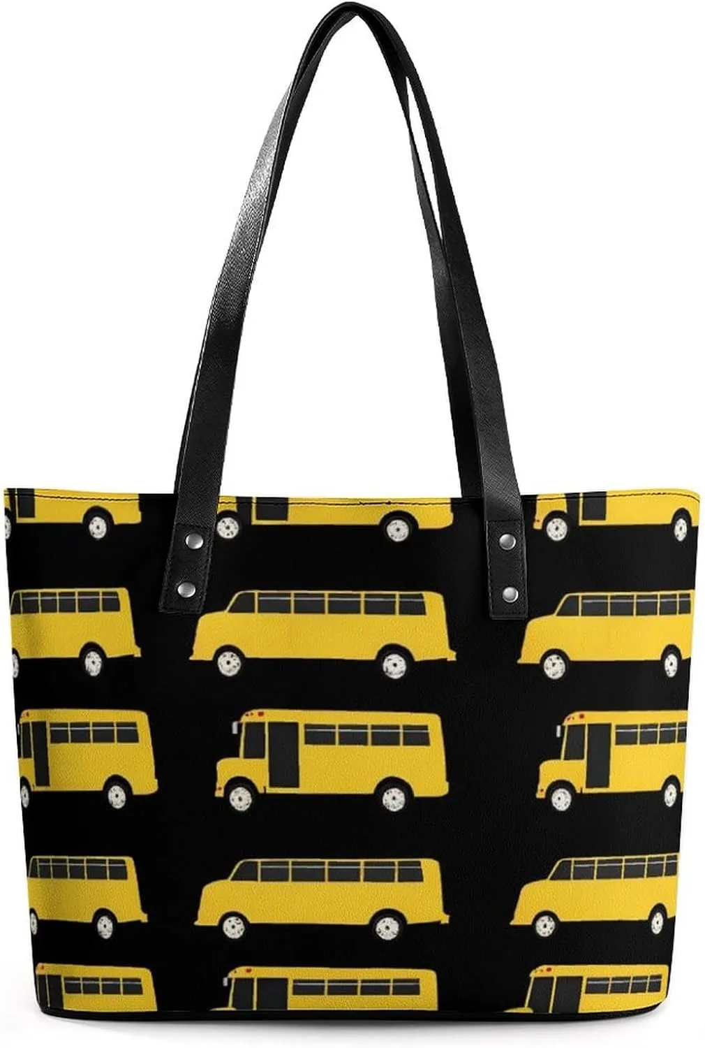 Women's Portable Tote Bag Trendy Modern Leather Handbag For Work Weekend