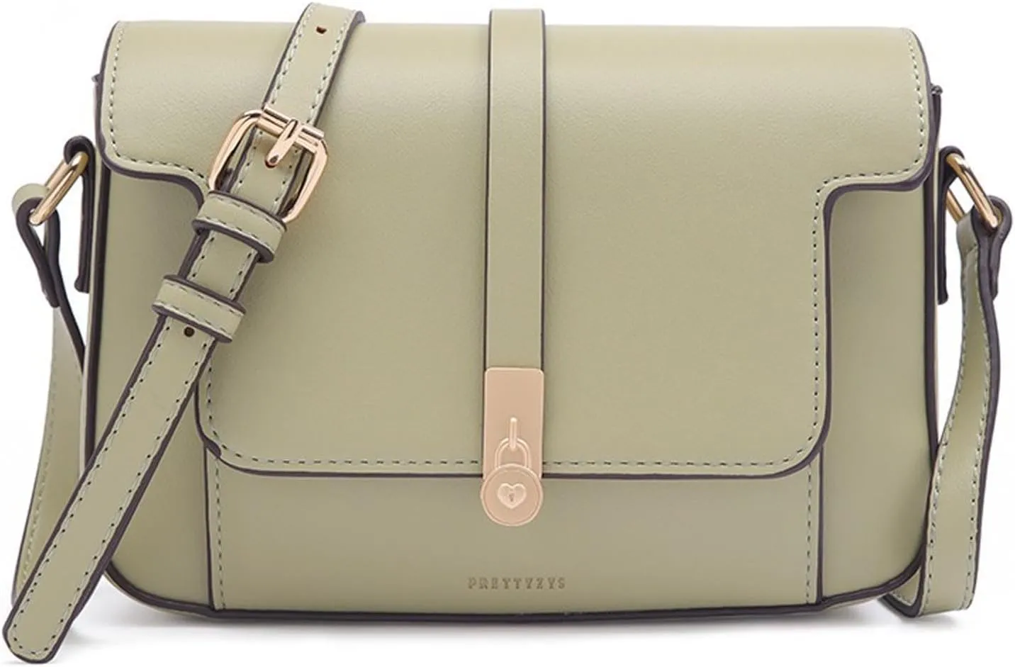 Women's small crossbody bag, fashionable shoulder bag, PU leather square shoulder bag, flip cover handbag