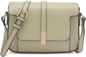 Women's small crossbody bag, fashionable shoulder bag, PU leather square shoulder bag, flip cover handbag