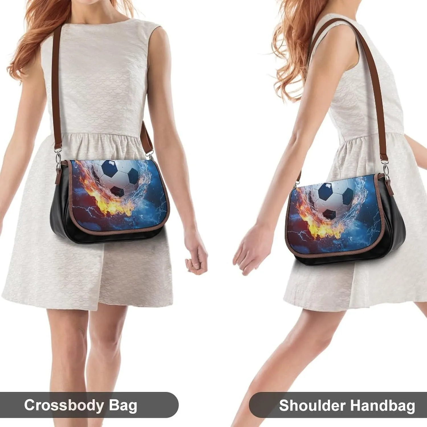 Womens Small Crossbody Purse with Adjustable Strap, Pu Leather Shoulder Bags for Travel Work