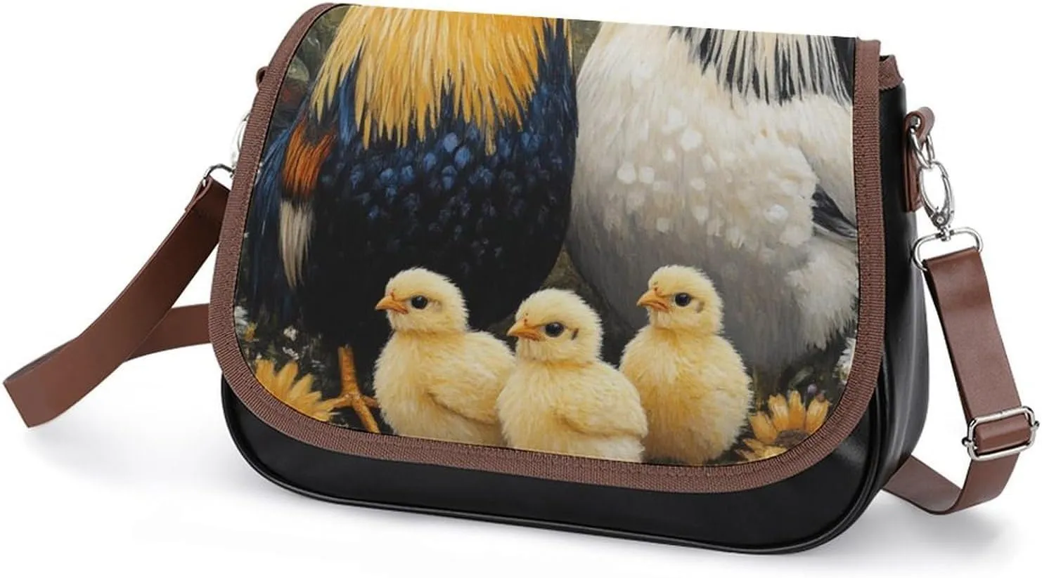 Womens Small Crossbody Purse with Adjustable Strap, Pu Leather Shoulder Bags for Travel Work