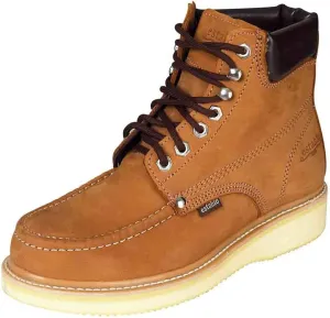 Work Ankle Boots Nubuck Leather Color Cinnamon Style 513 (numeric_10)