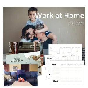 Work at Home Calendar PLR